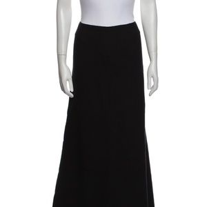 Donna Karan Black Maxi Skirt